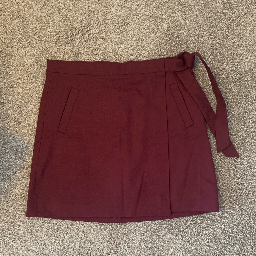 J. Crew Plum Skirt
